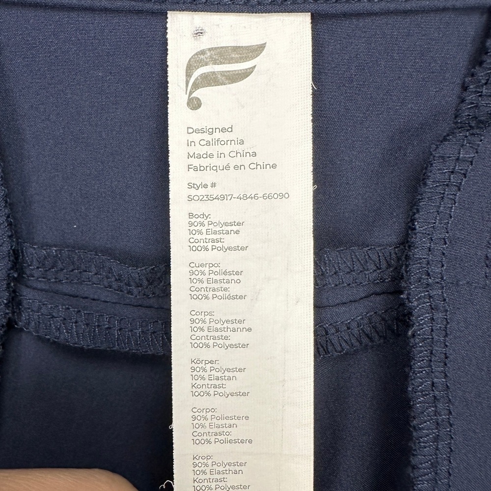 Fabletics Men Performance Tech Shorts 44 Navy Blu… - image 3